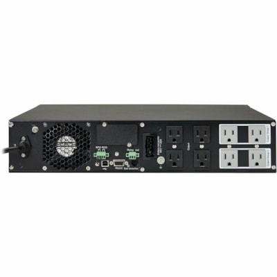 Tripp Lite series SmartOnline SU1500RTXLCD2U 1500VA Tower/Rack Mountable UPS - 2U Rack/Tower - 3 Hour Recharge - 4.20 Minute Stand-by - 110 V AC Input - 127 V AC, 127 V AC, 110 V AC, 120 V AC, 115 V AC Output - Serial Port - USB - 6 x NEMA 5-15R Receptacle(s) - SNMP Manageable  