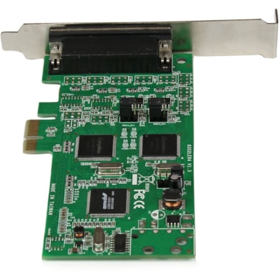 StarTech.com 4 Port PCI Express PCIe Serial Combo Card - 2 x RS232 2 x RS422 / RS485 - Add two RS232, and two RS422/485 serial ports to your PC through a PCI-Express expansion slot - pcie rs485 - pci express rs485 - pcie rs485 - pci express rs422 - pcie rs422  CTLR 