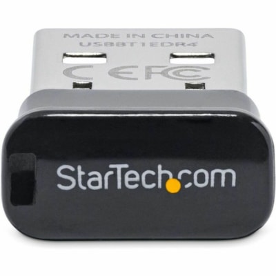 StarTech.com Mini USB Bluetooth 4.0 Adapter - 50m(165ft) Class 1 EDR Wireless Dongle - Add Bluetooth 4.0 capabilities to a laptop or desktop computer through USB - Mini USB Bluetooth 4.0 Adapter - 50m (165ft) - Mini Bluetooth Dongle - Bluetooth Smart Ready - LE+EDR - Class 1 EDR Bluetooth Wireless A  to a laptop or desktop comput er through USB-Mini