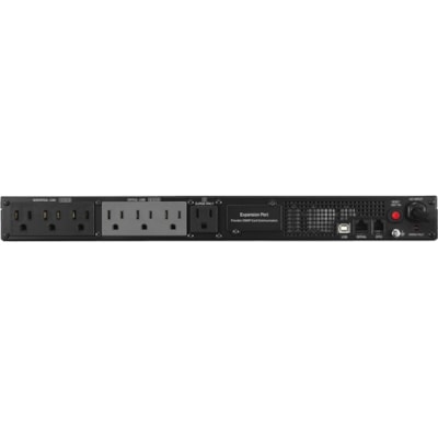 CyberPower Smart App Sinewave PR750LCDRT1U 750VA Pure Sine Wave 1U RT LCD UPS - 1U Rack/Tower - AVR - 6 Hour Recharge - 120 V AC Input - 120 V AC Output - 7 x NEMA 5-15R - Serial Port - USB RE SINEWAVE LCD 7 OUT 5-15R 15 A 1U RT 3YR
