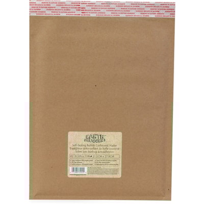 Seal-It Kraft Bubble Mailers - Bubble - #2 - 8 1/2" (215.90 mm) Width x 11" (279.40 mm) Length - Self-sealing - Manila - Kraft - 1 Each SIZE 8.5" X 11"  KFRAT  25/PK 100% RECYCLED CONTENT-50% PCW