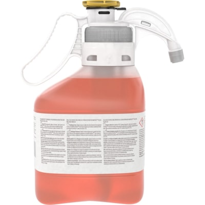 Diversey - .Nettoyant neutre avec système SmartDose Stride Citrus, 1,4 l - Pour Multisurface, Usage général - Concentré - 1,40 L - Agrume Arôme - Non alcalin, Sans film, Sans phosphate - Orange - 1 chaque SMARTDOSE 