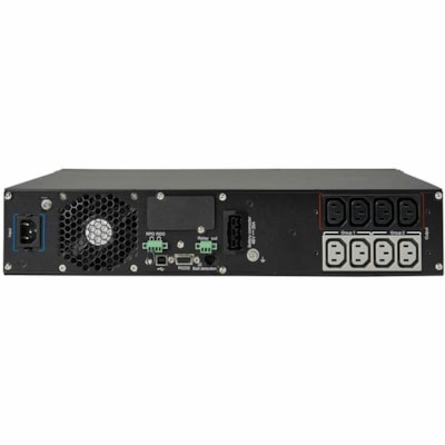 Tripp Lite series SUINT1000LCD2U SmartOnline 1kVA 900W On-Line Double-Conversion UPS - 2U Rack/Tower - 3 Hour Recharge - 7.30 Minute Stand-by - 200 V AC, 208 V AC, 220 V AC, 230 V AC, 240 V AC Input - 200 V AC, 208 V AC, 220 V AC, 230 V AC, 240 V AC Output - Single Phase - USB - LCD Display - 8 x IE  Double-Conversion UPS  2U  Ex tended Run  SNMP Car