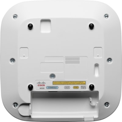 Cisco Aironet 2702I IEEE 802.11ac 1.27 Gbit/s Wireless Access Point - 2.40 GHz, 5 GHz - MIMO Technology - 2 x Network (RJ-45) - Ethernet, Fast Ethernet, Gigabit Ethernet  WRLS 