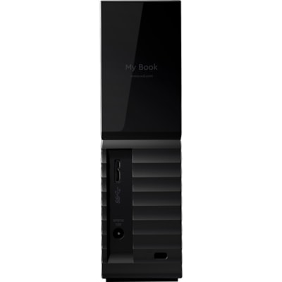 WD My Book 4TB USB 3.0 desktop hard drive with password protection and auto backup software - USB 3.0 - 256-bit Encryption Standard - 3 Year Warranty - Retail  EXT 