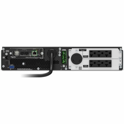 APC by Schneider Electric Smart-UPS SRT 2200VA RM 120V Network Card - 2U Rack-mountable - 3 Hour Recharge - 120 V Input - 120 V AC Output - Sine Wave - 1 x NEMA L5-20R, 6 x NEMA 5-20R Receptacle(s) - 7 x Battery/Surge Outlet  
