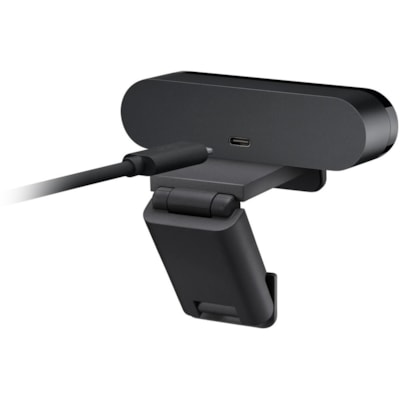 Logitech - Webcam BRIO - 90 fps - Noir - USB 3.0 - 4096 x 2160 Vidéo - Autofocus - Clip, Montage sur trépied - 5x Zoom Numérique - Microphone - Pour Ordinateur portable, Moniteur  PERP 