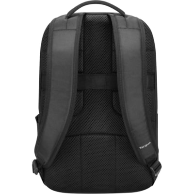 Targus CitySmart TSB893 Carrying Case Rugged (Backpack) for 12" to 16" Notebook - Gray - Weather Resistant Base - Mesh Body - Shoulder Strap, Trolley Strap, Handle - 18.39" (467.11 mm) Height x 12" (304.80 mm) Width x 6" (152.40 mm) Depth - 6.34 gal (24000 mL) Volume Capacity 10" TABLET SECTION. BLACK SLIM  LIGHT WEIGHT COMFORT DES