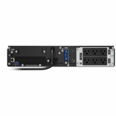 APC by Schneider Electric Smart-UPS SRT 1500VA RM 120V Network Card - 2U Rack-mountable - 3 Hour Recharge - 5 Minute Stand-by - 120 V Input - 120 V AC Output - Sine Wave - 6 x NEMA 5-15R Receptacle(s) - 6 x Battery/Surge Outlet  