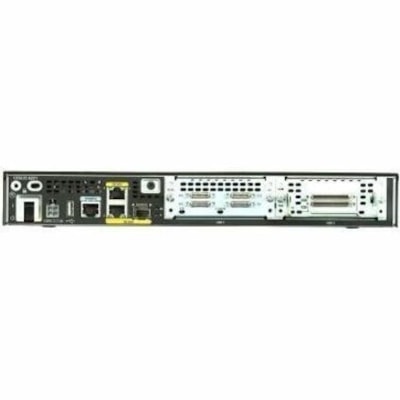 Cisco ISR 4221 Router - 2 Ports - 2 WAN Port(s) - 2 SFP (mini-GBIC) Slots, Network Interface Module (NIM) Slots - 8 GB - Gigabit Ethernet - IEEE 802.3, IEEE 802.1Q, IEEE 802.3ah, IEEE 802.1ag - 1U - Rack-mountable - 90 Day  PERP 