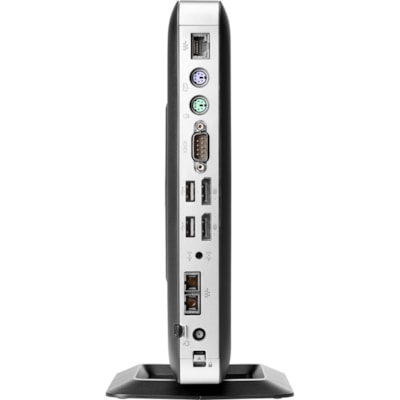 HP t630 Tower Thin Client G-Series GX-420GI Quad-core (4 Core) 2 GHz - 4 GB RAM DDR4 SDRAM - 16 GB Flash Radeon R7E Graphics - Gigabit Ethernet - HP ThinPro - IEEE 802.11ac - DisplayPort - Network (RJ-45) - 7 Total USB Port(s) - 4 USB 2.0 Port(s) - 3 USB 3.0 Port(s) - 65 W  French localization 