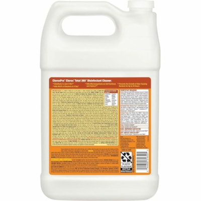 CloroxPro Total 360 Disinfectant Cleaner - 128 fl oz (4 quart) - 1 Each - Disinfectant, Deodorize - Translucent  