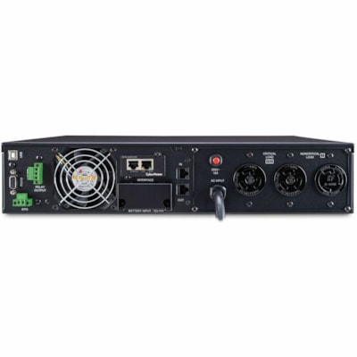 CyberPower UPS Systems OL3000RTXL2UHVN Smart App Online -  Capacity: 3000 VA / 2700 W - CyberPower OL3000RTXL2UHVN 3KVA Online UPS 2U sine wave LCD 200-240V RMCARD205 RT 3YR WTY PS - Rack/Tower - Online Doubl e Conversion - Outpu