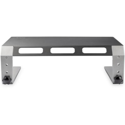 StarTech.com Monitor Riser Stand, For up to 32" (22lb/10kg) Monitor, Monitor Riser, Steel&Aluminum, Monitor Shelf w/ Three Height Settings - Raise your monitor to a comfortable viewing height with this monitor riser stand - Steel and aluminum computer monitor riser for up to 32" monitor - Adjust the  STND 