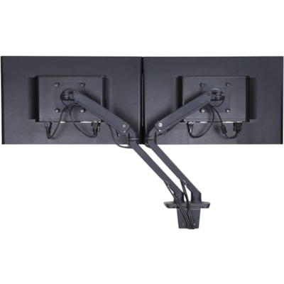 Ergotron Mounting Arm for LCD Monitor - Matte Black - Height Adjustable - 2 Display(s) Supported - 24" Screen Support - 40 lb (18143.69 g) Load Capacity - 75 x 75, 100 x 100  ARM  MATTE BLACK 