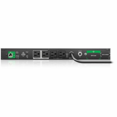 APC by Schneider Electric Smart-UPS 500VA Rack/Floor Mountable UPS - 1U Rack-mountable - AVR - 3 Hour Recharge - 2.70 Minute Stand-by - 120 V Input - 120 V AC Output - Sine Wave - Serial Port - 4 x NEMA 5-15R Receptacle(s) - 4 x Battery/Surge Outlet - SmartConnect  