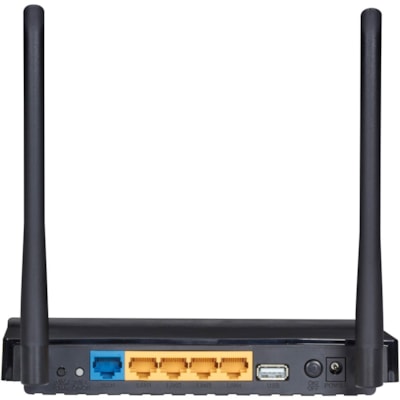 Black Box Wi-Fi 5 IEEE 802.11ac Ethernet Wireless Router - 2.40 GHz ISM Band - 5 GHz UNII Band - 2 x Antenna(2 x External) - 93.75 MB/s Wireless Speed - 4 x Network Port - 1 x Broadband Port - USB - Gigabit Ethernet - Desktop UAL BAND ROUTER 