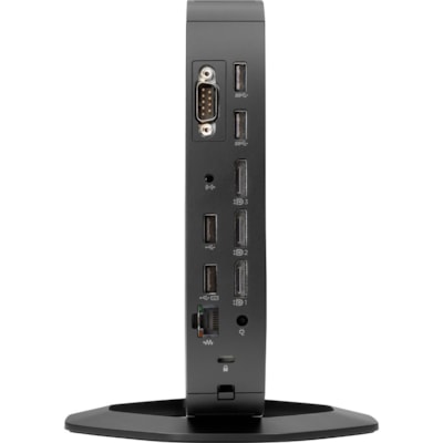HP t640 Thin Client Ryzen R1505G Dual-core (2 Core) 2.40 GHz - 8 GB RAM DDR4L SDRAM - 128 GB Flash Radeon Vega 3 - Gigabit Ethernet - Windows 10 IoT Enterprise 64-bit - IEEE 802.11ac - DisplayPort - VGA - Network (RJ-45) - 7 Total USB Port(s) - 2 USB 2.0 Port(s) - 3 USB 3.1 Port(s) - USB Type-C - 45  