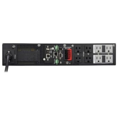 Tripp Lite series SmartPro SMART1000RMX2UN 1000VA Rack/Tower UPS - 2U Rack/Tower - AVR - 4.50 Hour Recharge - 6 Minute Stand-by - 120 V AC Input - 110 V AC, 115 V AC, 120 V AC Output - Single Phase - Pure Sine Wave - Serial Port - USB - LCD Display - 8 x NEMA 5-15R Receptacle(s)  PERP 
