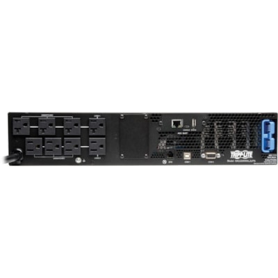Tripp Lite series SmartPro SM2200RMXL2UPN 2200VA Rack/Tower UPS - 2U Rack/Tower - AVR - 4.50 Hour Recharge - 4.50 Minute Stand-by - 120 V AC Input - 110 V AC, 115 V AC, 120 V AC Output - Single Phase - Pure Sine Wave - Serial Port - 4 x NEMA 5-15R, 4 x NEMA 5-15/20R Receptacle(s) - 8 x Battery/Surge  PERP 