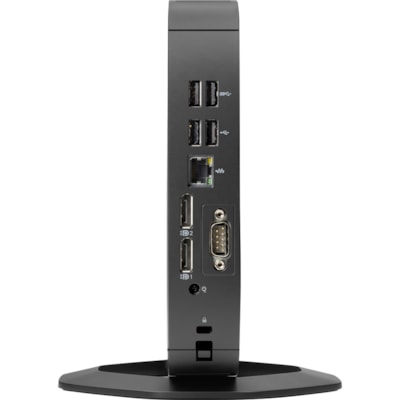 HP t540 Thin Client Ryzen R1305G Dual-core (2 Core) 1.50 GHz - Intel Chip - 8 GB RAM DDR4 SDRAM - 64 GB Flash Radeon Vega 3 Graphics - Gigabit Ethernet - Windows 10 IoT Enterprise - IEEE 802.11ax - DisplayPort - Network (RJ-45) - 6 Total USB Port(s) - 2 USB 2.0 Port(s) - USB Type-C - 45 W  