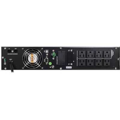 IOGEAR Professional Online 1500VA, 1430W UPS - TAA - Tower - 3 Hour Recharge - 2.96 Minute Stand-by - 120 V AC Input - 8 x NEMA 5-15R Receptacle(s)   1500VA-1430W - TAA 