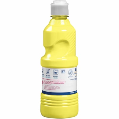 Prang Washable Tempera Paint - 473.18 mL - Yellow - 1 Each READY-TO-USE WASHABLE YELLOW  16OZ