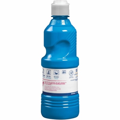 Prang Washable Tempera Paint - 1 Color(s) - Turquoise Blue - 473.18 mL - Washable - 1 Each READY-TO-USE WASHABLE 