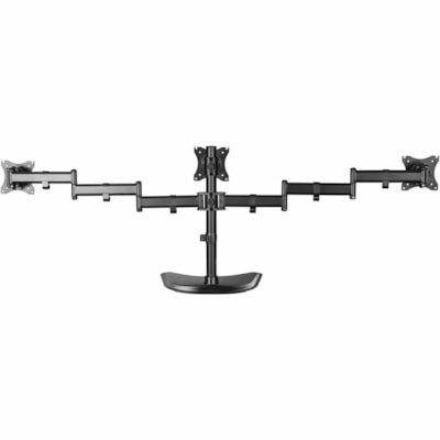 IntekView Freestanding Triple Monitor Stand - Up to 27" (685.80 mm) Screen Support - 13.50" (342.90 mm) Height x 6" (152.40 mm) Width - Freestanding INTEKVIEW FREESTANDING 