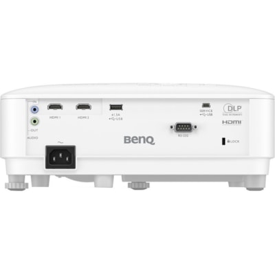 BenQ TH575 3D DLP Projector - 16:9 - Ceiling Mountable - White - Front, Ceiling - 1080p - 6000 Hour Normal Mode - 10000 Hour Economy Mode - 15,000:1 - 3800 lm - HDMI - USB - Gaming, Home Cinema, Room, Entertainment  PROJ 