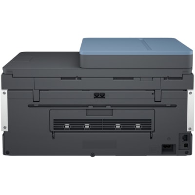 HP - Imprimante multifonction à jet d'encre 7602 Filaires et Sans fil Smart Tank - Couleur - Copieur/Télécopieur/Imprimante/Scanner - 4800 x 1200 dpi Impression - Automatique Recto/Verso - jusqu'à 6000 Pages mensuelles - Couleur Scanner à Plat Scanner - 1200 dpi Scanner   