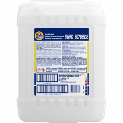 Tide Pro Line Professional Color Safe Bleach Laundry Additive - For Laundry, Garment, Linen - Concentrate - Liquid - 18.93 L - Color Safe, pH Neutral, Soft, Chlorine-free - 1 Pack 5-50  CLOSED LOOP 