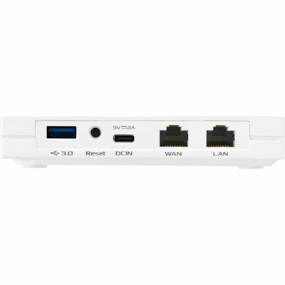 Asus RT-AX57 GO Wi-Fi 6 IEEE 802.11 a/b/g/n/ac/ax Ethernet, Cellular Wireless Router - 5G - LTE - Dual Band - 2.40 GHz ISM Band - 5 GHz UNII Band - 5 x Antenna(5 x Internal) - 372 MB/s Wireless Speed - 1 x Network Port - 1 x Broadband Port - USB - Gigabit Ethernet - VPN Supported - Wall Mountable, D BAND WIFI 6 (802.11AX) TRAVEL ROUTER