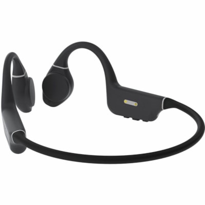 Creative Outlier Free+ Earset - Siri, Google Assistant - Stereo - Wireless - Bluetooth - 33 ft (10.06 m) - 20 Hz to 20 kHz - Over-the-ear, Behind-the-neck - Binaural - Open - 2 ft (0.60 m) Cable - Omni-directional Microphone - Matte Black, Dark Slate Gray  