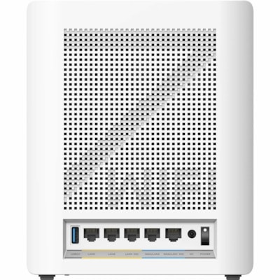 Asus ZenWiFi BQ16 Pro(W-2-PK) Wi-Fi 7 IEEE 802.11 a/b/g/n/ac/ax/be Ethernet Wireless Router - Quad Band - 2.40 GHz ISM Band - 5 GHz UNII Band - 12 x Antenna(12 x Internal) - 3.66 GB/s Wireless Speed - 3 x Network Port - 2 x Broadband Port - USB - 10 Gigabit Ethernet - VPN Supported  