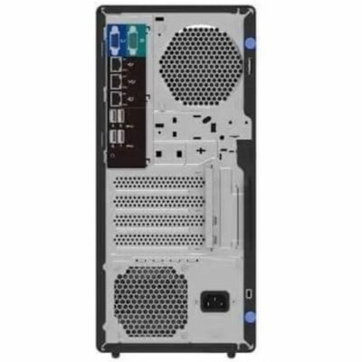 Lenovo ThinkSystem ST50 V3 7DF3A00FNA Tower Server - 1 Xeon E-2456 3.30 GHz - 16 GB RAM - Serial ATA/600 Controller - Intel C266 Chip - 1 Processor Support - 128 GB RAM Support - TruDDR5 - 0, 1, 5 RAID Levels - G200 Up to 16 MB Graphic Card - Gigabit Ethernet - 3 x LFF Bay(s) - 1 x 300 W  