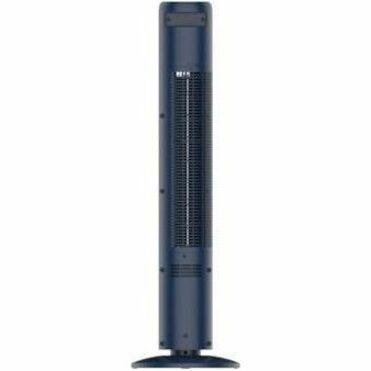 Ecohouzng Floor Fan - 3 Speed - Remote - 40.90" (1038.86 mm) Height x 12.20" (309.88 mm) Width x 12.20" (309.88 mm) Depth - Plastic - Black h Remote 
