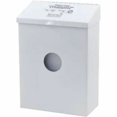 Scensibles - Distributeur de serviettes hygiéniques/tampons CDWM - Blanc - Métal - 1 / boîte SCENSIBLES WHITE METAL 