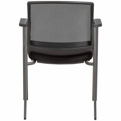 TygerClaw Low Back Mesh Guest Chair - Black Seat Color - Mesh, Fabric Seat Material - Gray, Black, Powder Coated Frame Color - Low Back - Polyester - Armrest Chair 