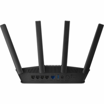 Asus RT-BE58U Wi-Fi 7 IEEE 802.11 a/b/g/n/ac/ax/be Ethernet Wireless Router - Dual Band - 2.40 GHz ISM Band - 5 GHz UNII Band - 4 x Antenna(4 x External) - 450 MB/s Wireless Speed - 4 x Network Port - 1 x Broadband Port - USB - 2.5 Gigabit Ethernet - VPN Supported  