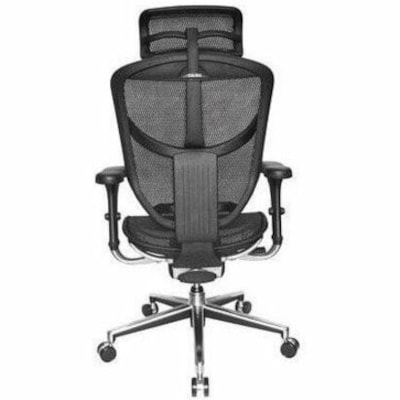 WorkPro Quantum 9000 Chair - Black Seat Color - Mesh Seat Material - Black Back Color - Mesh Back Material - Black Frame Color - Nylon Frame Material - High Back - 5-star Base - Armrest - 1 Each QUANTUM 9000 SERIES 