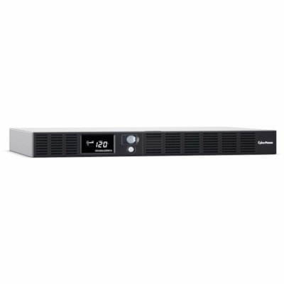 CyberPower OR1500LCDRM1U Smart App LCD UPS Systems - 120 VAC, NEMA 5-15P, 1U, Rackmount, 6 Outlets, LCD, PowerPanel® Business, $300000 CEG, 3YR Warranty 6 NEMA 5-15R 10 FT 