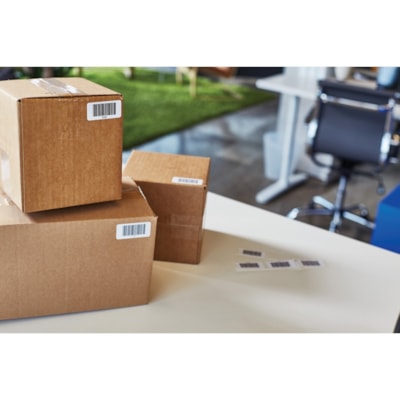 Dymo LabelWriter Small Multipurpose Labels - 1" (25.40 mm) Width x 2 1/8" (53.85 mm) Length - Direct Thermal - White - 500 / Roll - 500 / Roll 500 LABELS/BOX SMALL MP 