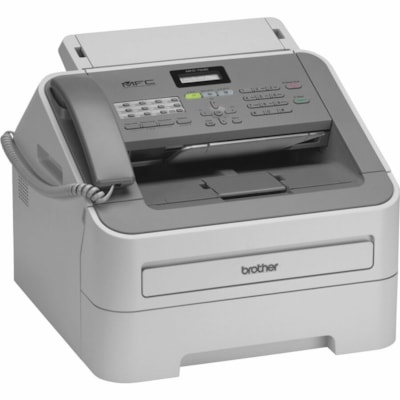 Brother MFC-7240 Laser Multifunction Printer - Monochrome - Black - Copier/Fax/Printer/Scanner - 21 ppm Mono Print - 2400 x 600 dpi Print - Up to 10000 Pages Monthly - 250 sheets Input - Color Scanner - 600 dpi Optical Scan - Monochrome Fax - USB - For Plain Paper Print - 1 Each  PRNT 