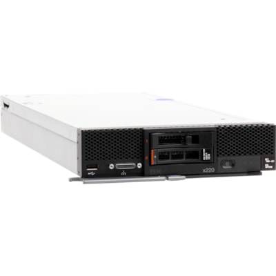 Lenovo Flex System x220 7906G2U Server - 1 Xeon E5-2430 2.20 GHz - 4 GB RAM - Serial ATA/600 Controller - Intel C600 Chip - 2 Processor Support - 96 GB RAM Support - DDR3 SDRAM - 0, 1 RAID Levels - G200eR2 Up to 16 MB Graphic Card - 2 x SFF Bay(s)  6C 2.2GHz 15MB 1333MHz 95W 90 Y4797 1x 4 GB RDIMM