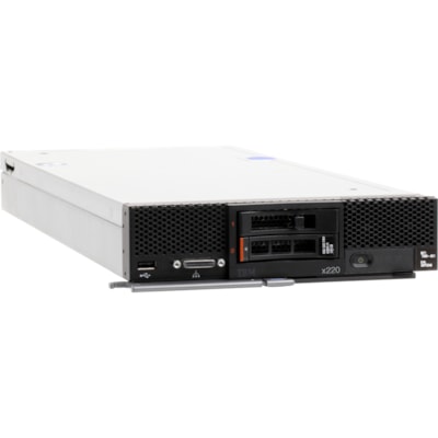 Lenovo Flex System x220 7906G4U Server - 1 Xeon E5-2430 2.20 GHz - 4 GB RAM - Serial ATA/600 Controller - Intel C600 Chip - 2 Processor Support - 96 GB RAM Support - DDR3 SDRAM - 0, 1 RAID Levels - G200eR2 Up to 16 MB Graphic Card - Gigabit Ethernet - 2 x SFF Bay(s)  6C 2.2GHz 15MB 1333MHz 95W 90 Y4797 1x 4 GB RDIMM