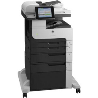 HP LaserJet M725F Laser Multifunction Printer-Monochrome-Copier/Fax/Scanner-41 ppm Mono Print-1200x1200 Print-Automatic Duplex Print-200000 Pages Monthly-1600 sheets Input-600 Optical Scan-Gigabit Ethernet Ethernet - Copier/Fax/Printer/Scanner - 41 ppm Mono Print - 1200 x 1200 dpi Print - Automatic   PRNT 