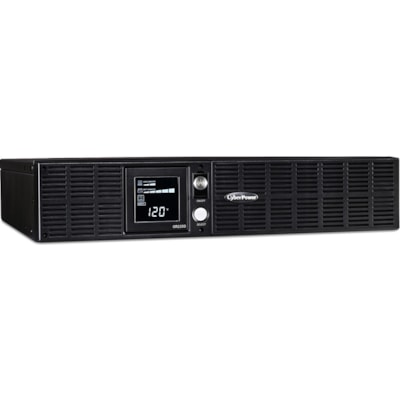 CyberPower OR2200LCDRT2U Smart App LCD UPS Systems - 120 VAC, NEMA 5-20P, 2U, Rack / Tower, 8 Outlets, LCD, PowerPanel® Business, $300000 CEG, 3YR Warranty er 2U - line-interactive - 120  VAC - 1320Watt - 20