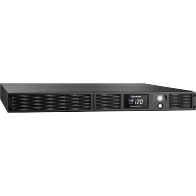 CyberPower Smart App Sinewave PR1000LCDRT1U 1000VA Pure Sine Wave 1U RT LCD UPS - 1U Rack/Tower - AVR - 6 Hour Recharge - 120 V AC Input - 120 V AC Output - 7 x NEMA 5-15R - Serial Port - USB URE SINEWAVE LCD 7 OUT 5-15R 1 5A 1U RT 3YR