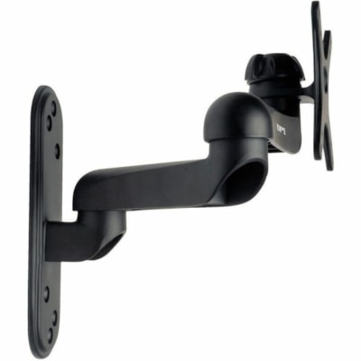 Tripp Lite series DWM1327SE Wall Mount for Flat Panel Display, Monitor - Black - 1 Display(s) Supported - 13" to 27" Screen Support - 33 lb (14968.55 g) Load Capacity - 75 x 75, 100 x 100 - VESA Mount Compatible - Metal, Steel - 1  MNT 